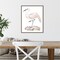 A White Heron III by Melissa W 16-in. W x 20-in. H. Canvas Wall Art Print Framed in Grey